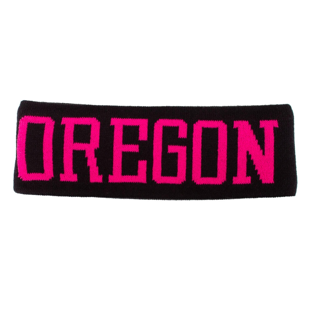 Ducks Spirit, Richardson, Headbands, Acrylic, Accessories, Women, Knit, 143133, Black/Pink